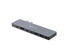 Canyon dokovací stanice DS-8, 8v1, pro Apple Mackbook s Thunderbolt 3 (USB-C)