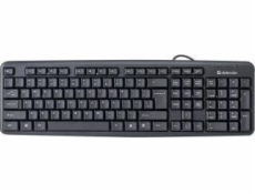 Defender Element HB-520 Keyboard Wired Black UK (45518)