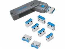 LogiLink USB port blocker 8 kusov (AU0045)
