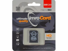 IMRO 10/32G UHS-I memory card 32 GB MicroSDHC Class 10