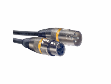 Stagg SMC6 YW, mikrofonní kabel XLR/XLR, 6m