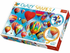 Trefl Puzzle 600 dílků Crazy Shapes - Barevné balónky
