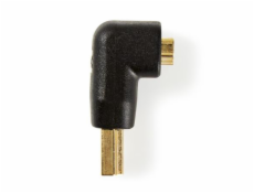 NEDIS adaptér HDMI úhlový 90°/ HDMI konektor - HDMI zásuvka/ černá