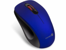CONNECT IT  MUTE  bezdrátová optická tichá myš, USB, (+ 1x AA baterie zdarma), modrá
