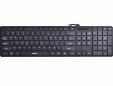 Activejet K-3066SB office keyboard  (USB) black