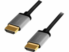 Kabel LogiLink HDMI - HDMI 3m szary (CHA0102)