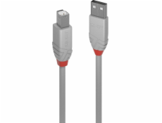 USB 2.0 Kábel Anthra Line, USB-A Stecker > USB-B Stecker