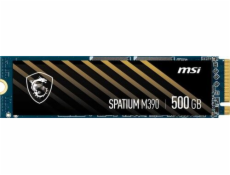 MSI SSD SPATIUM M390, 500GB, PCIe Gen3x4 NVMe M.2