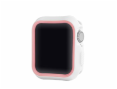 Devia Dazzle Series protective case (44mm) pre Apple Watch white pink