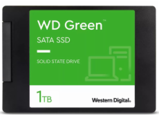 WD GREEN SSD 3D NAND WDS100T3G0A 1TB SATA/600, (R:500, W:400MB/s), 2.5 