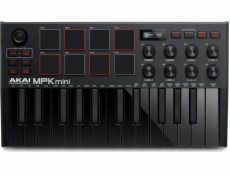 AKAI MPK Mini MK3 Control klávesnica Pad controller MIDI USB Black