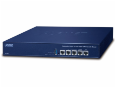 PLANET VR-300 Enterprise router/firewall VPN/VLAN/QoS/HA/AP kontroler, 2xWAN(SD-WAN), 3xLAN