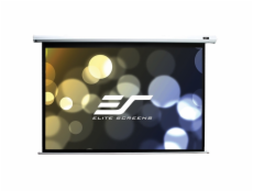 ELITE SCREENS plátno elektrické motorové 120  (307,3 cm)/ 16:9/ 149,6 x 265,7 cm/ Gain 1,1/ case bílý