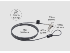 HP Nano Combination Cable Lock