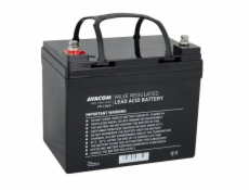 Avacom baterie 12V 34Ah M6 DeepCycle (PBAV-12V034-M6AD)