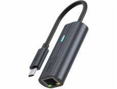 Rapoo USB-C Adapter grau USB-C auf Gigabit LAN
