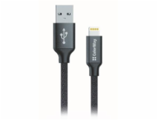 Colorway Datový Kabel USB/ Apple Lightning/ 2.1A/ 1m/ Černý