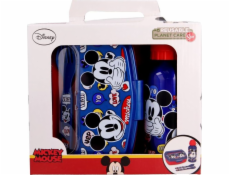 Mickey Mouse Mickey Mouse - Sada obeda, 400 ml fľaše s vodou, príbory