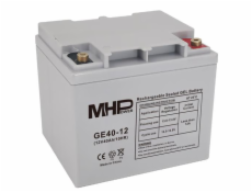 Baterie MHPower GE40-12 GEL, 12V/40Ah, T1-M6, Deep Cycle 