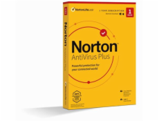 NORTON ANTIVIRUS PLUS 2GB CZ 1 uživatel pro 1 zařízení na 1 rok ESD