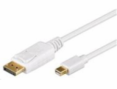 PremiumCord Displayport Mini Cable - Displayport 1M White (KPort2-01)