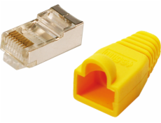 Modulární plugin Logilink Cat 5e, žlutá, 100SZTUK (MP0015)