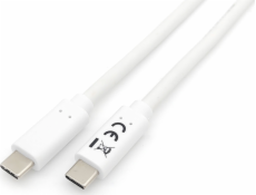 USB Equip Equip USB kabel kabelu 3,2 C -> C st/st 1,0M 3a Weiß
