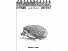 A5/60K Sketchbook na spirále - Hedgehog