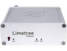 Lindemann Lindemann Limetree Phono High -Quality Gramophone Preamplifieer se samostatnou úrovní výztuže pro MM (pohyblivý magnet) a MC (Moviable Coil)