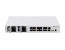 Mikrotik Cloud Switch CRS510-8XS-2XQ-IN, 650 MHz CPU, 128 MB RAM, 1x LAN, 2x QSFP28, 8x SFP28, 2x PSU, L5
