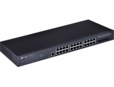 TP-Link OMADA JetStream switch pre pripojenie k UPS TL-SG3428X-UPS (24xGbE, 4xSFP+, 2xconsole, fanless)