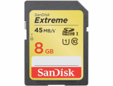 SanDisk Extreme SDHC 8GB class 10 SDSDX-