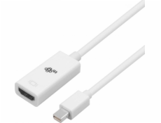 Mini Displayport M - HDMI F WHITE