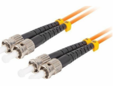Fiber Optic Patchord MM ST/UPC-ST/UPC Duplex 3,0 mm OM2 50/125 LSZH 5M ORANGE