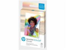 HP Zink Paper Sprocket Select 20 Pack 2,3x3,4 