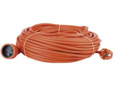 Emos prodlužovací kabel 40 m / 1 zásuvka / oranžový / PVC / 230 V / 1,5 mm2