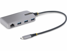 Stanice/replikátor startEch USB Hub StartEch USB-C 3 Port Ethernet 3x USB Port
