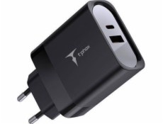 Studijní série T-Dhox Charger Order T-Dhox T-PP07 47W USB/USB-C BLACK