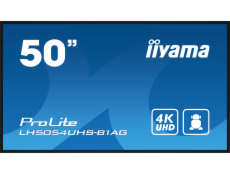 50  iiyama LH5054UHS-B1AG: VA,4K UHD,Android,24/7