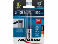 Ansmann 16340 Li-Ion Akku 850mAh 3,6V Micro USB Input  1300-0015