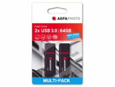 AgfaPhoto USB 3.2 Gen 1     64GB black MP2