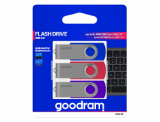 GOODRAM UTS3 USB 3.0       128GB 3-pack mix