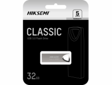 HIKSEMI HS-USB-M200 U3, USB Kľúč, 32GB, strieb