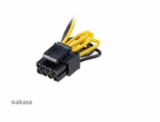 AKASA adaptér AK-PE200-01, 200W DC-to-DC ATX, 4-pin DIN