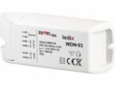 Zamel Dotykový spínač 230V AC 300W pro dotykové zapnutí/vypnutí osvětlení WDN-03 (LDX10000053)