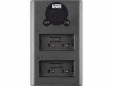 Nabíječka fotoaparátu Newell Dvoukanálová nabíječka Newell DL-USB-C pro baterie NP-W126