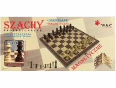 Střední dřevěné královské šachy