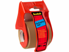 Scotch Mini Tape Dispenser (C.5020.D), balicí páska součástí balení, 48 mm x 20,3 m, červená
