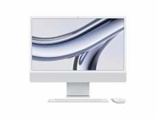 Apple iMac 24/23,5 /4480 x 2520/M3/8GB/512GB SSD/M3/Sonoma/Silver/1R