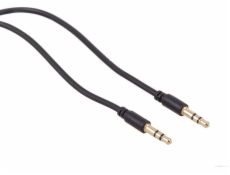 Kabel 3,5 mm plug-to-plug jack 1,5 m MCTV-815 Black